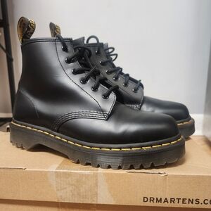 Dr. Martens Black Leather Boots